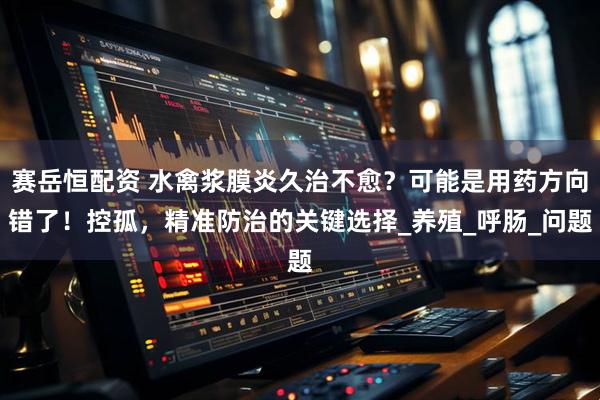 赛岳恒配资 水禽浆膜炎久治不愈？可能是用药方向错了！控孤，精准防治的关键选择_养殖_呼肠_问题