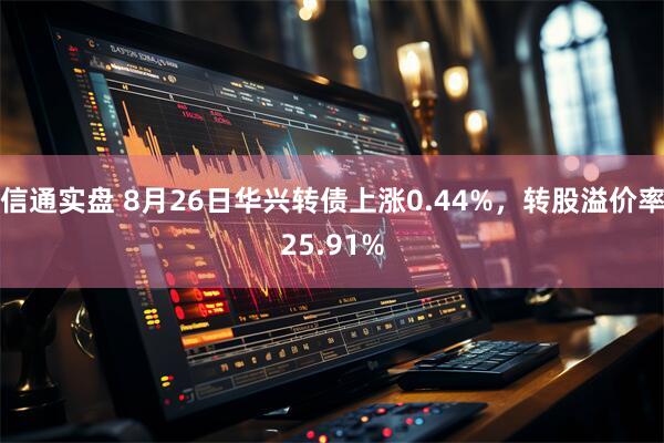 信通实盘 8月26日华兴转债上涨0.44%，转股溢价率25.91%