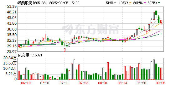 3G配资 嵘泰股份上半年归母净利润9772万元 增长13.3%